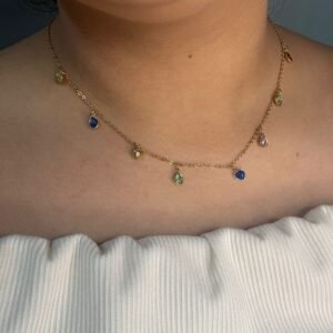 Gargantilla Piedras de colores