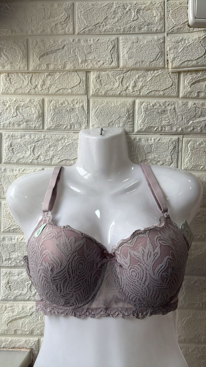 Sujetador Aro Encaje Topo